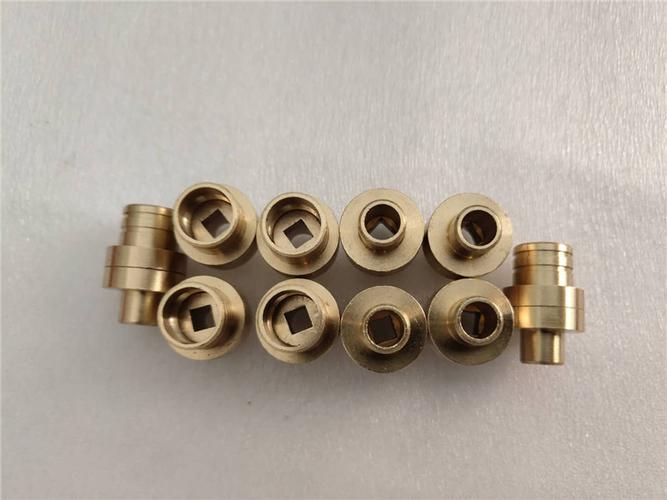 茶刀胚diy配件黃銅隔片墊片刀柄接口銅刀檔茶具用品一對裝